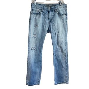 American Eagle Slim Straight Distressed Jeans